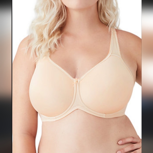 Wacoal Women's Cream T-Shirt Bra - Picture 1 of 15